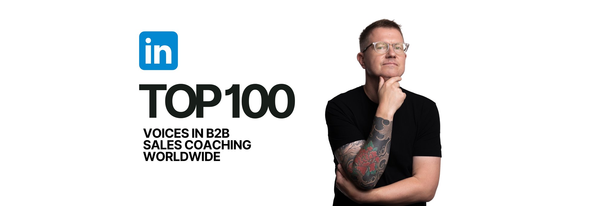 TOP 100 voices in B2B sales coaching worldwide